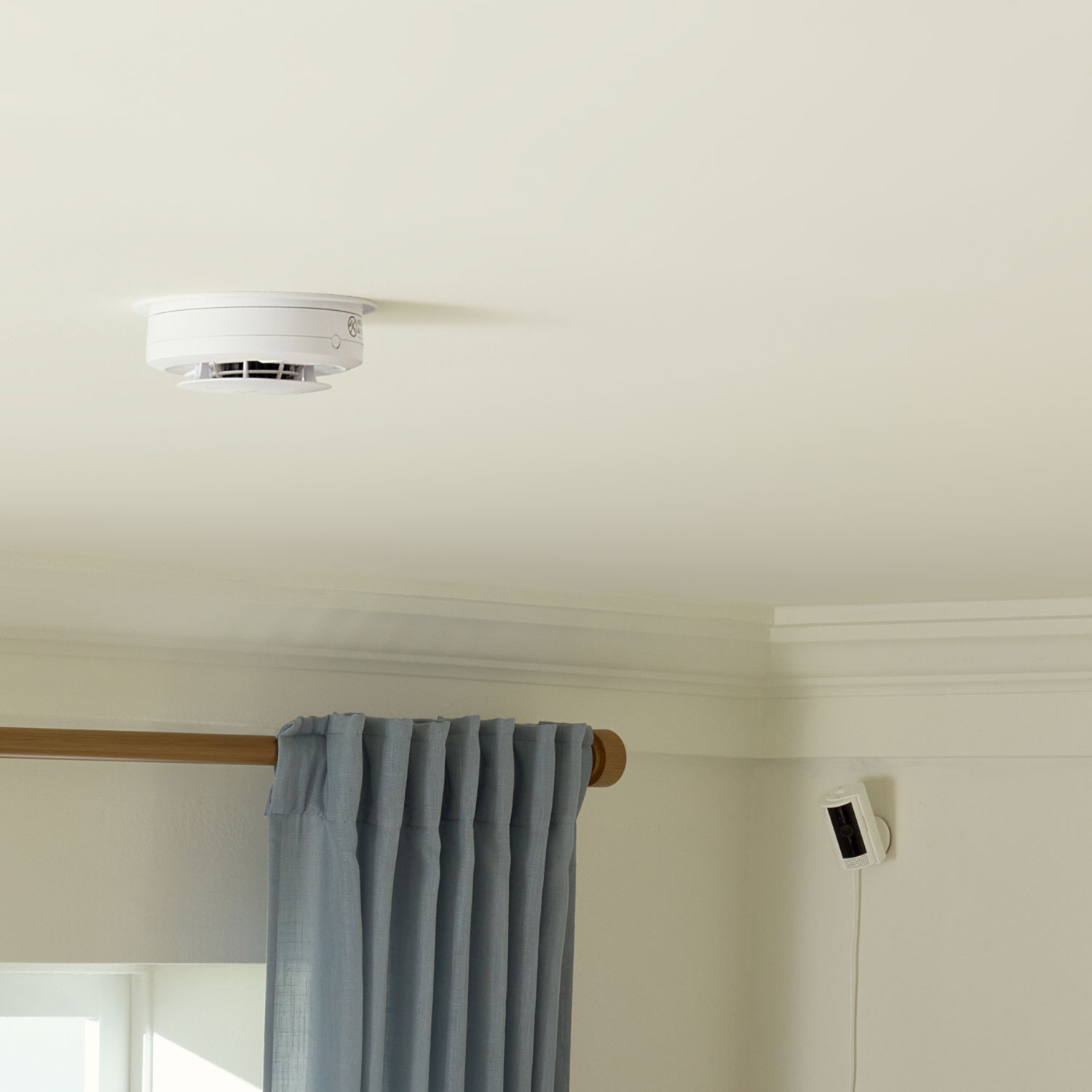 kidde batterij slimme rook- en koolmonoxidemelder binnencamera 2e generatie