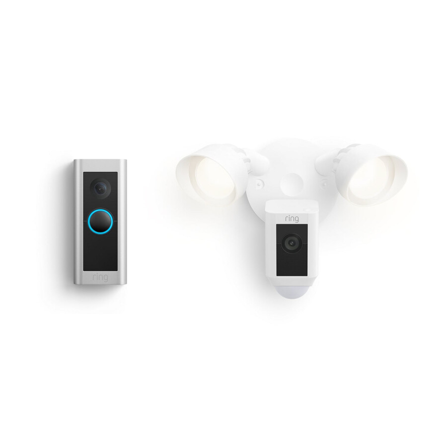 bedrade deurbel pro video doorbell pro 2 floodlight cam bedrade plus-bundel