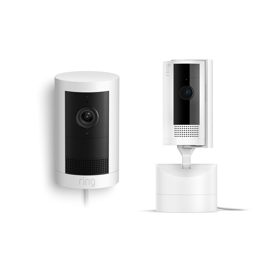buitencamera met plug-in pan-tilt binnencamera