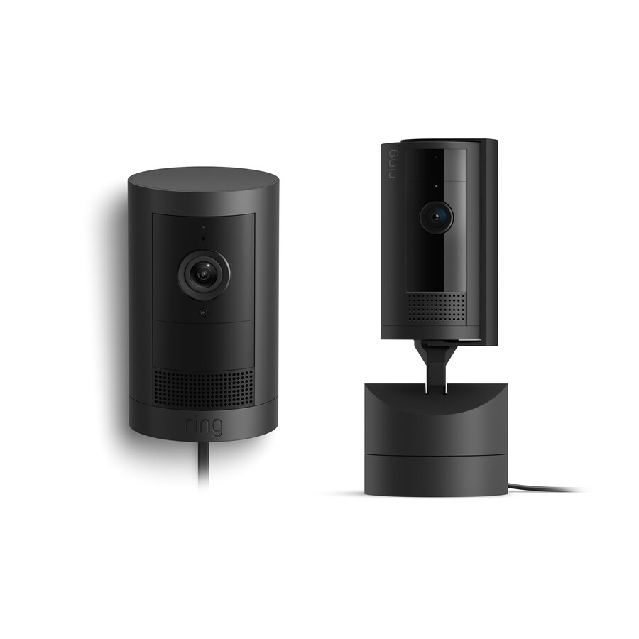buitencamera met plug-in pan-tilt binnencamera